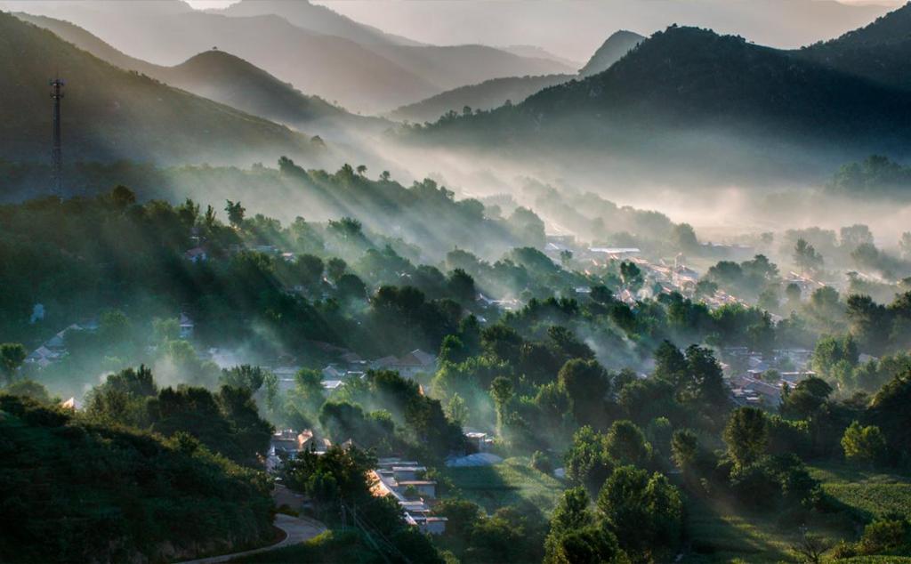 青岛出发九如山3日旅拍自驾游：逯家岭—官营村—雪野湖—九如山—平阴玫瑰园 